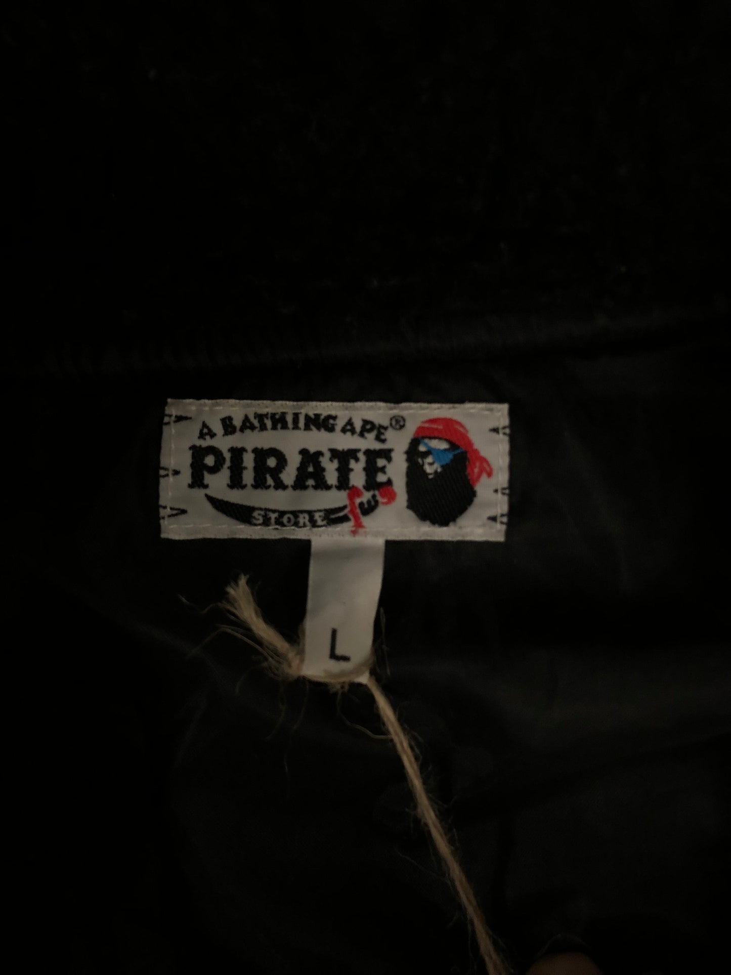 Bape fleece jacket (L)