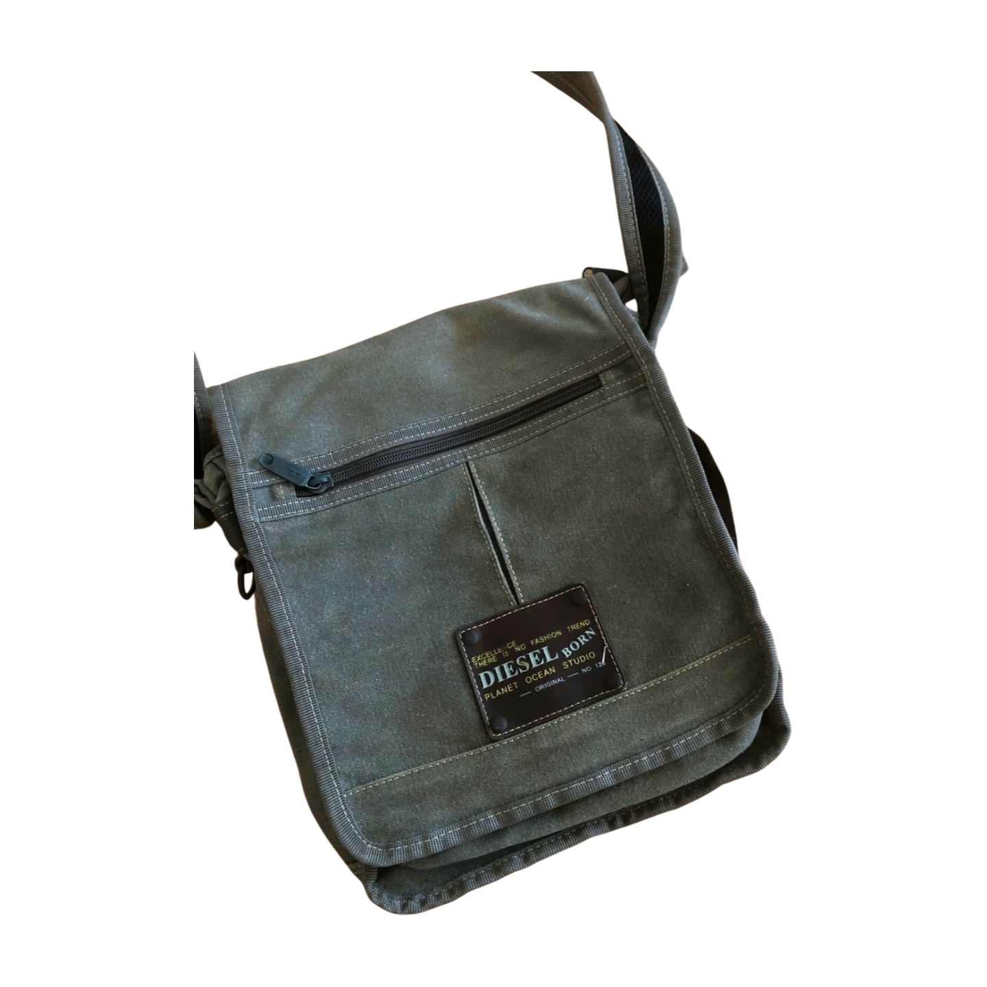 Vintage Diesel military Umhängetasche