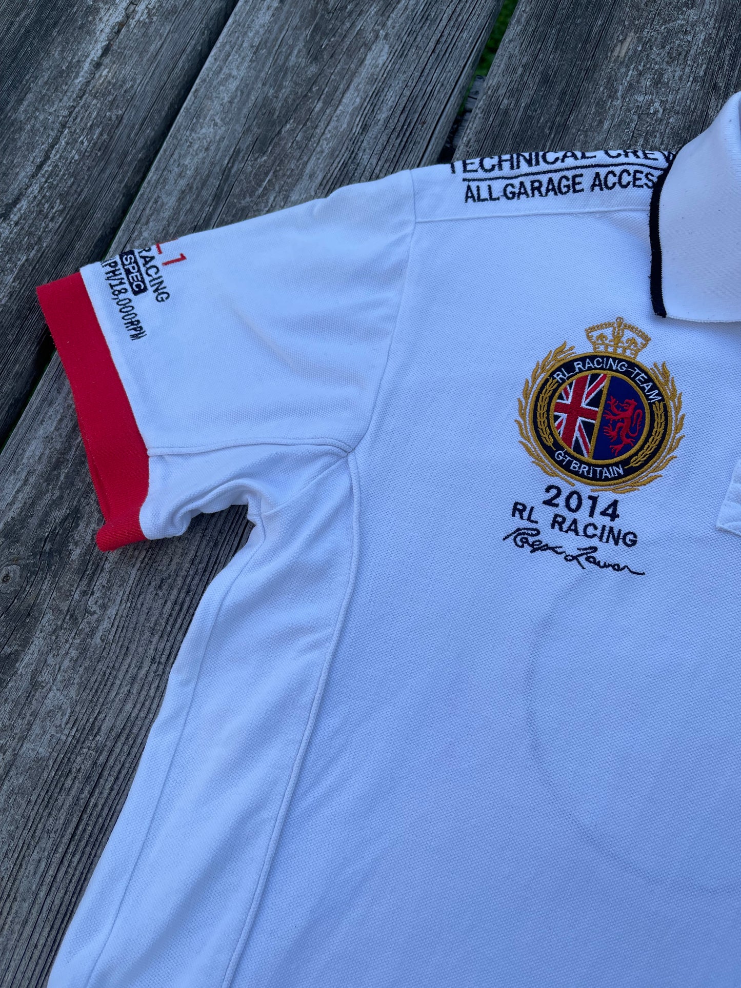 Ralph Lauren GBR Racing Big Pony Polo (M)