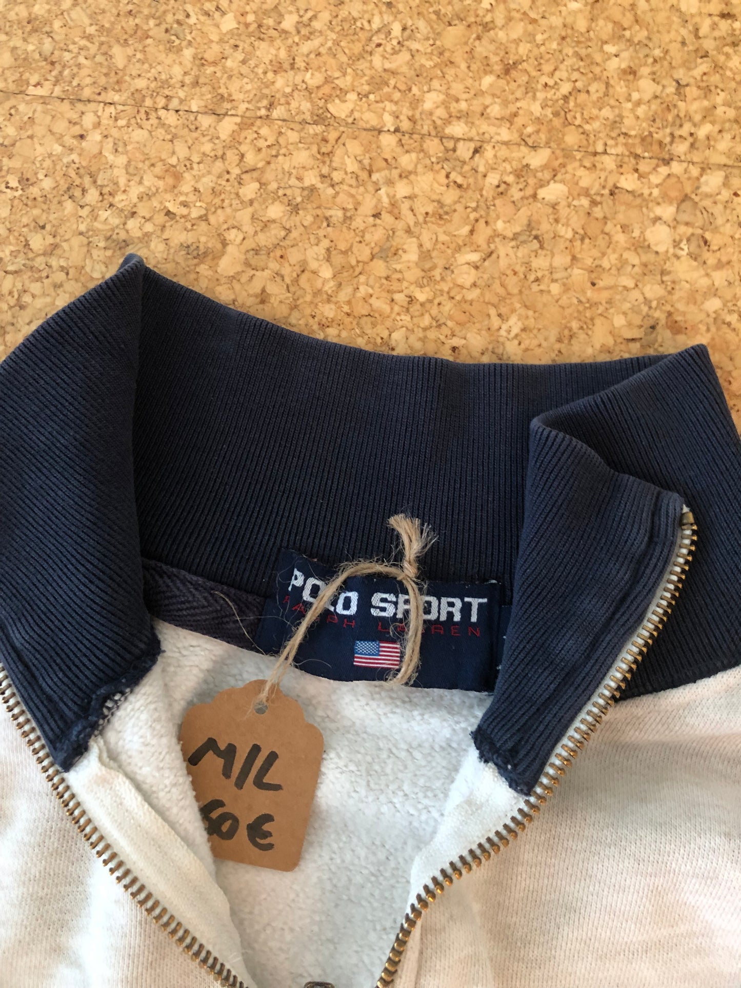 USA Polo Sport half zip (L)