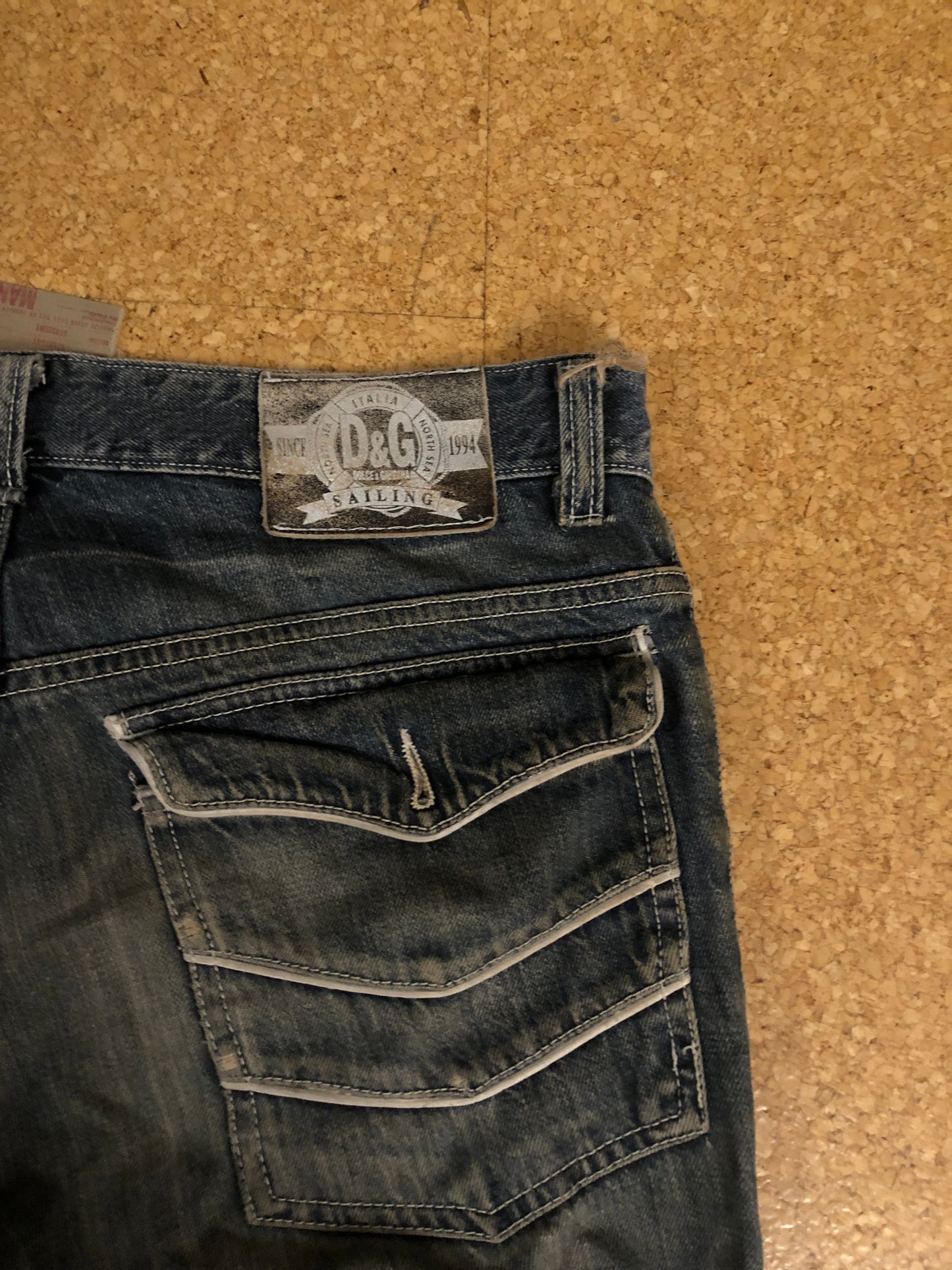 D&G vintage straight jeans (M/W32)