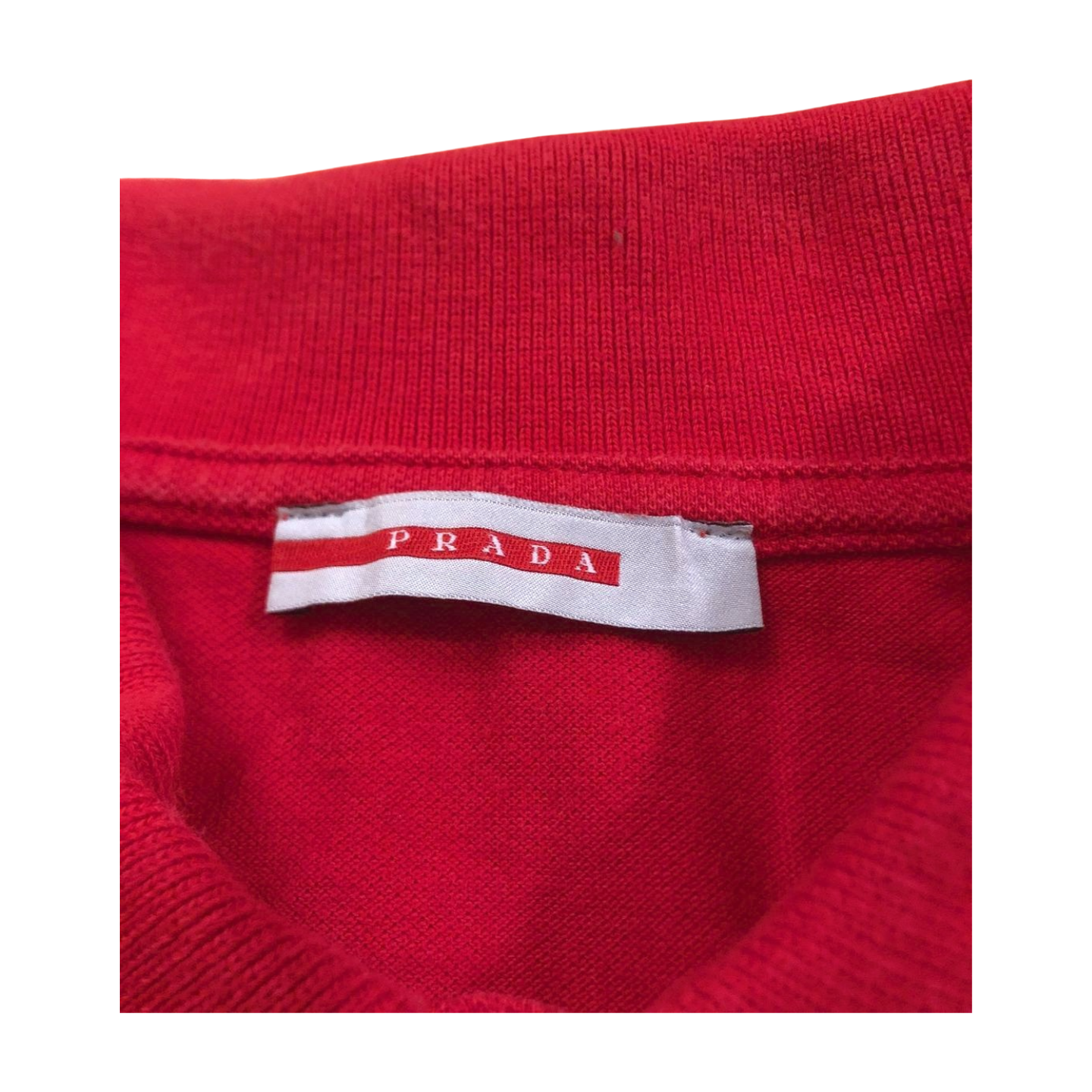 Vintage Prada linea Rossa polo shirt (M)