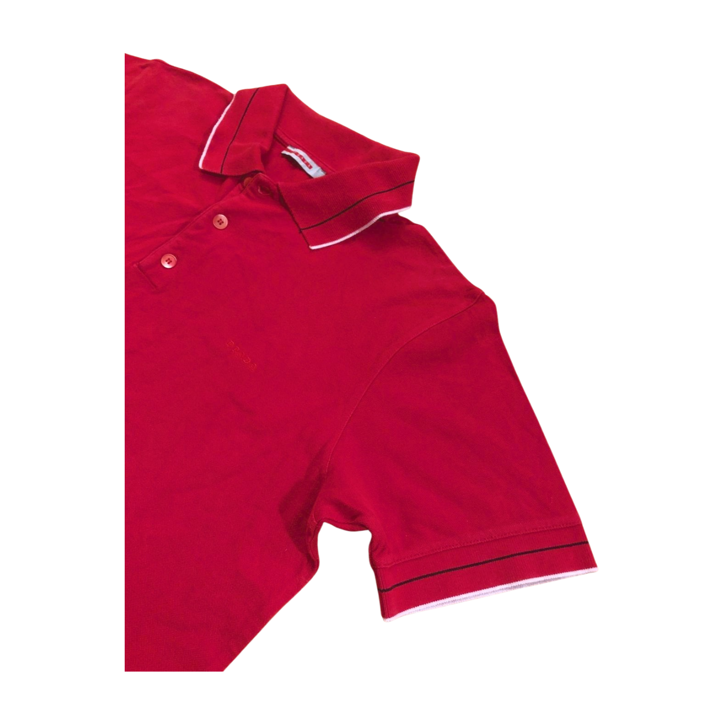 Vintage Prada linea Rossa polo shirt (M)