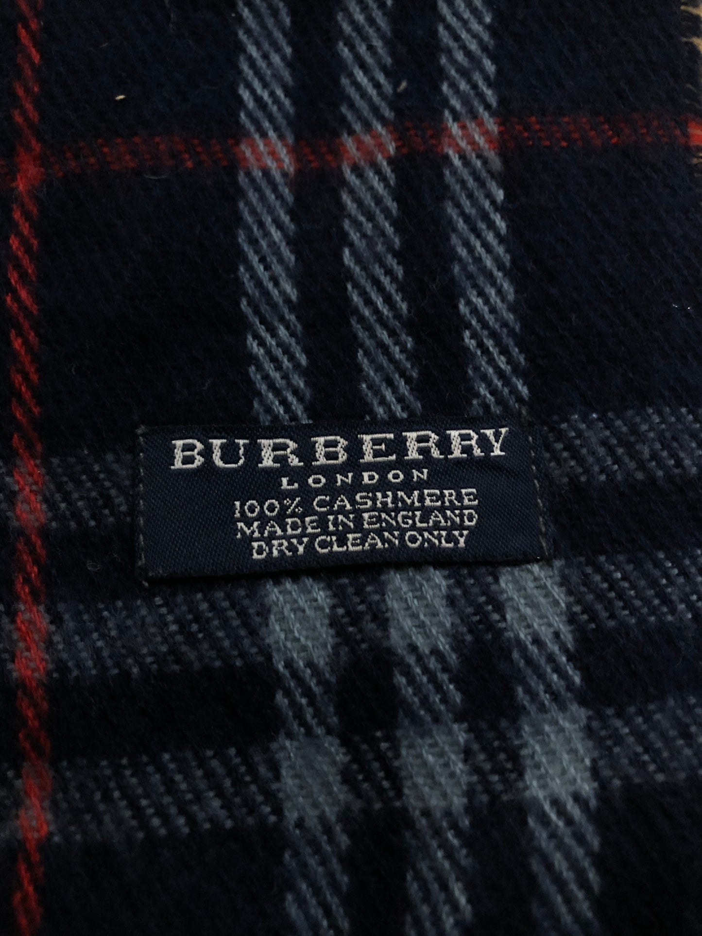 Vintage Burberry scarf