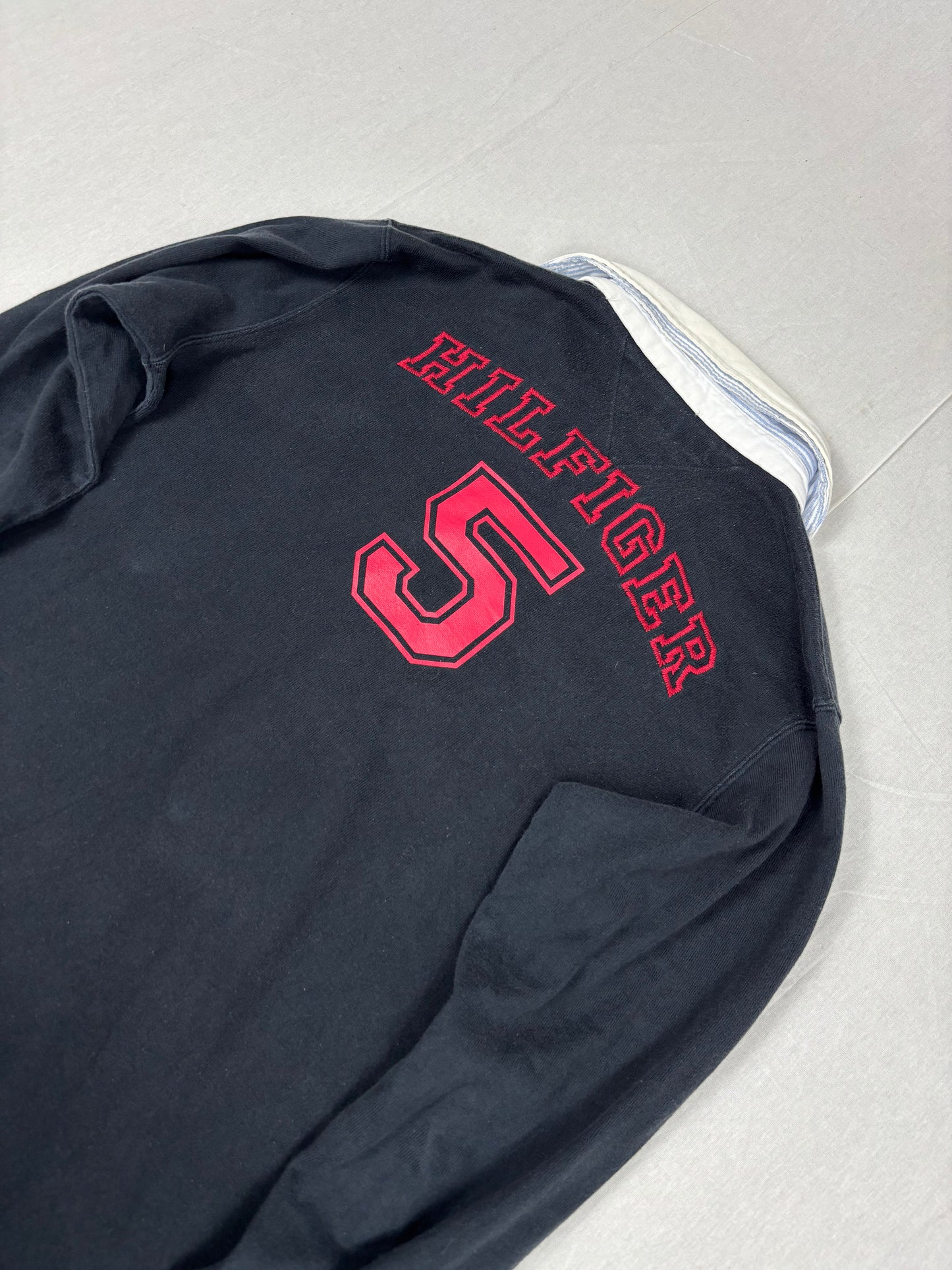 Tommy Hilfiger longsleeve Polo (M)