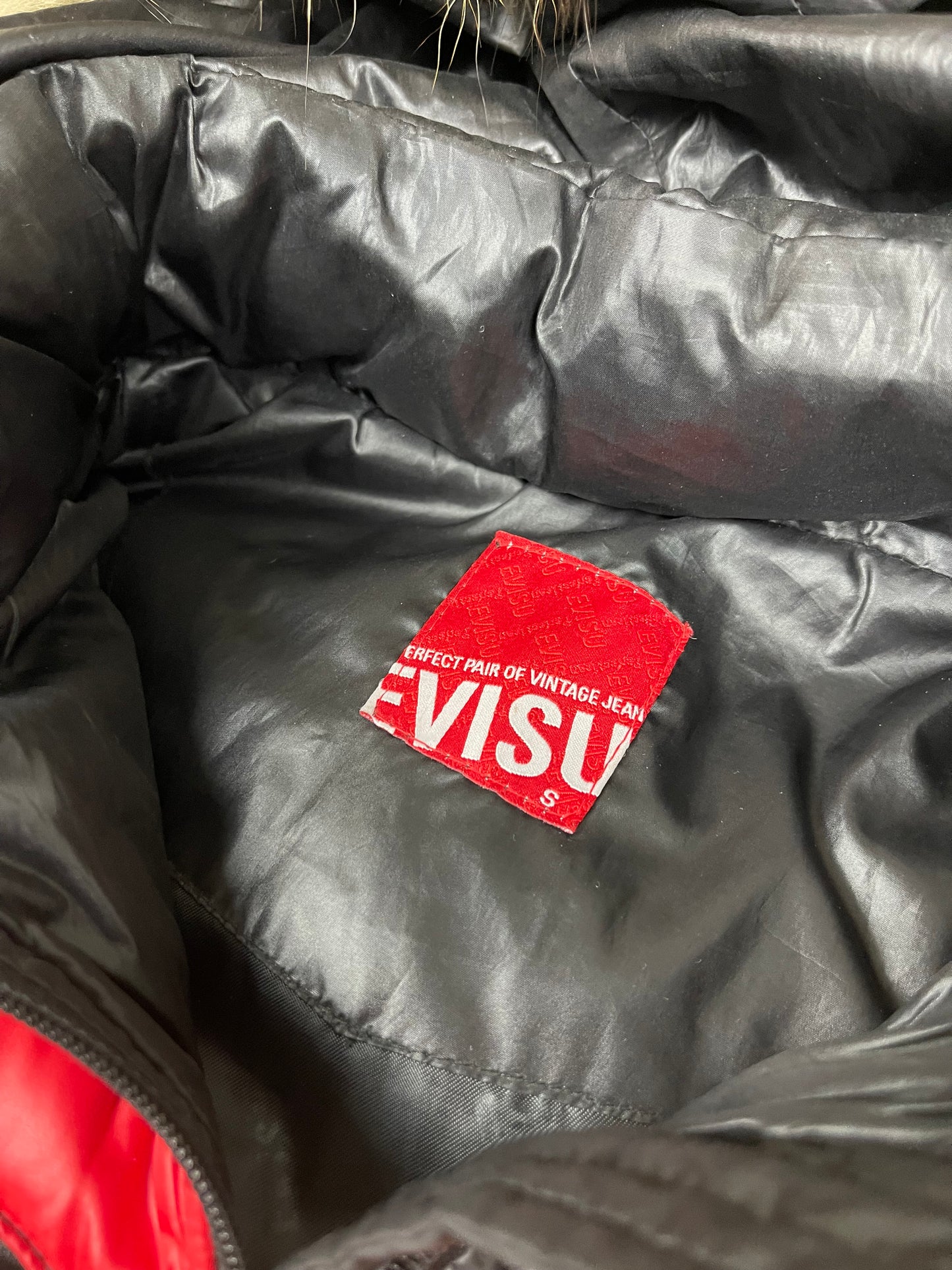 Evisu Puffer fur Hood (s Woman)