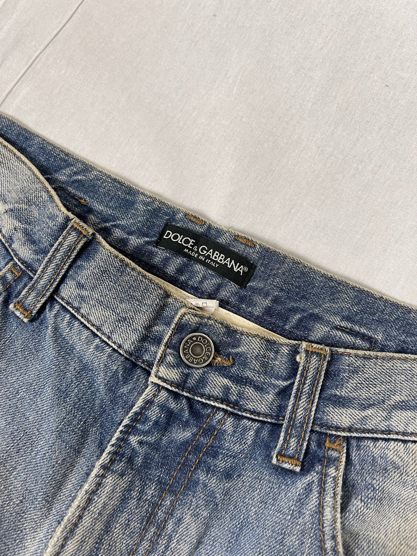 Dolce Gabbana Straight leg denim (W32/ M)