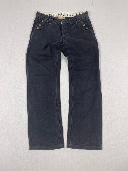 Dolce Gabbana Straight leg denim (W30)