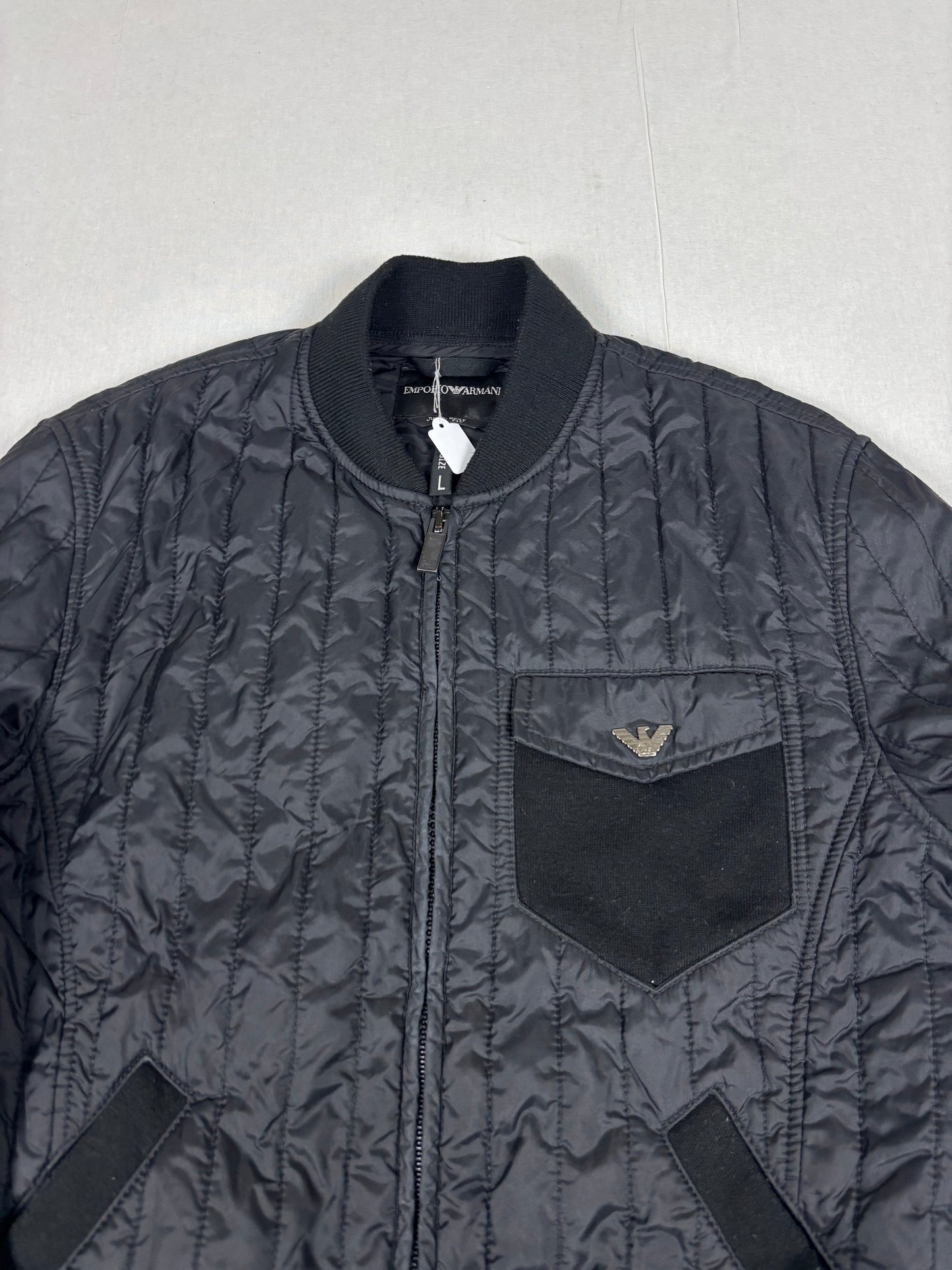 2000s Emporio Armani padded jacket (m)