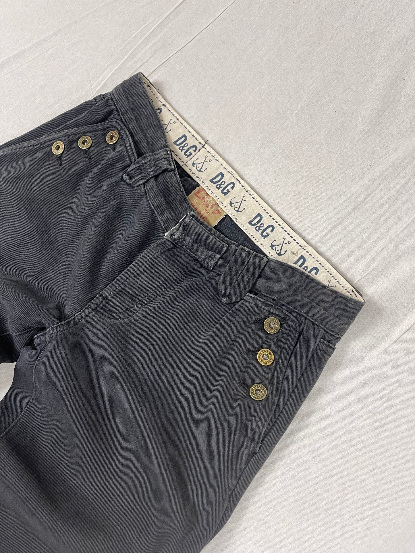 Dolce Gabbana Straight leg denim (W30)