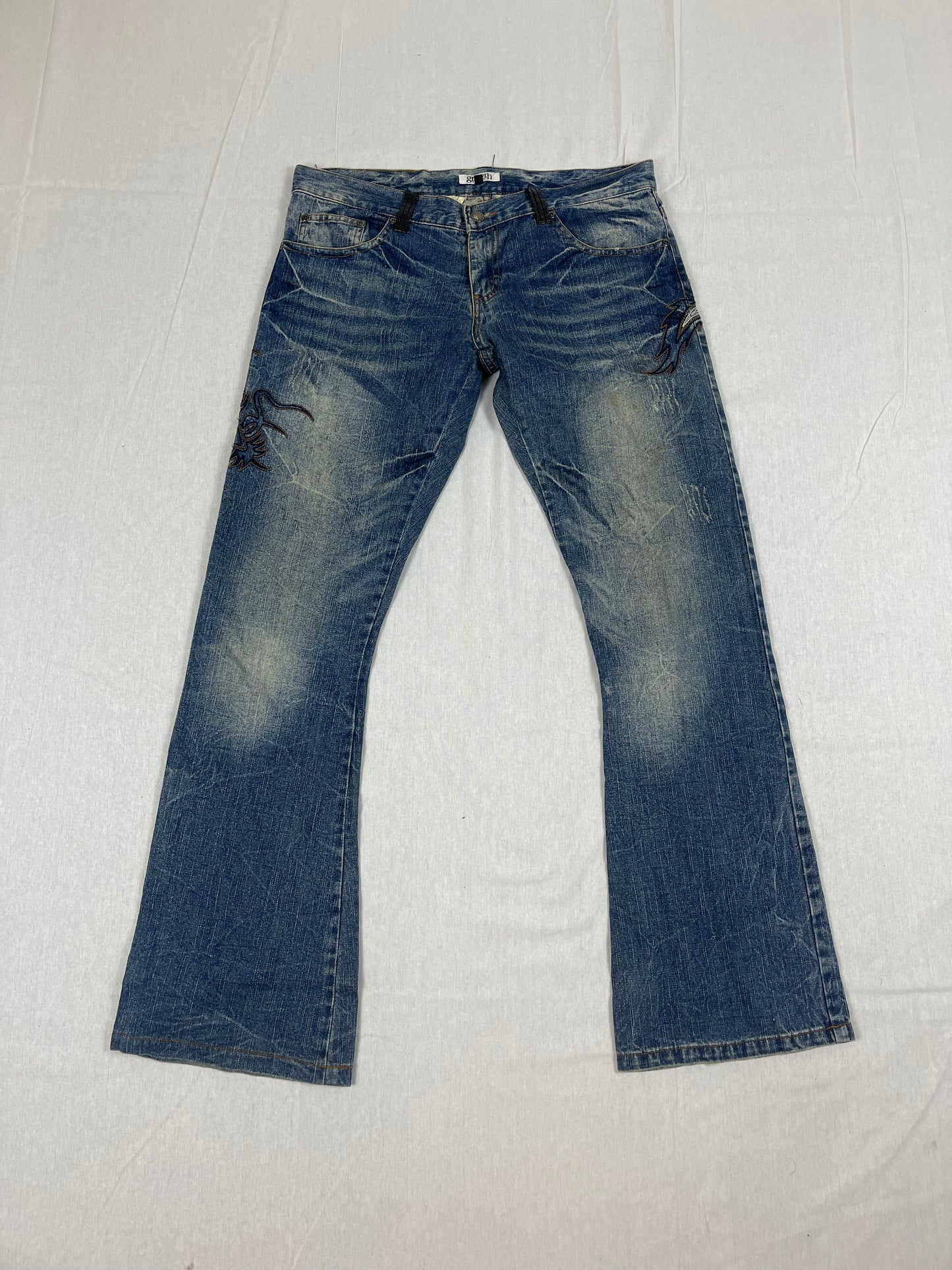 Growth japanese bootcut denim Jeans (W36/L)