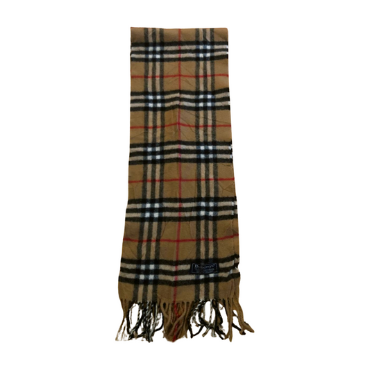Vintage Burberry scarf beige
