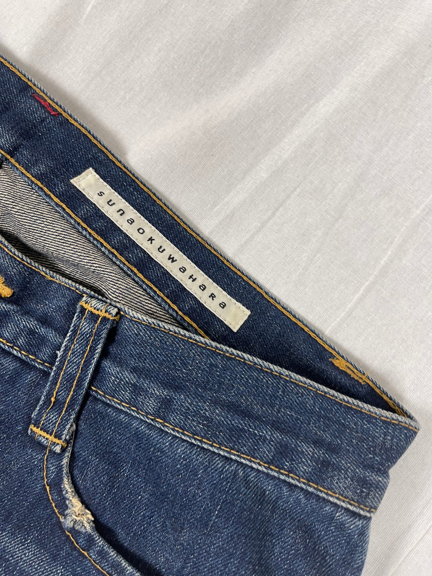 Sunaokuwahara distressed denim (W30/ M)
