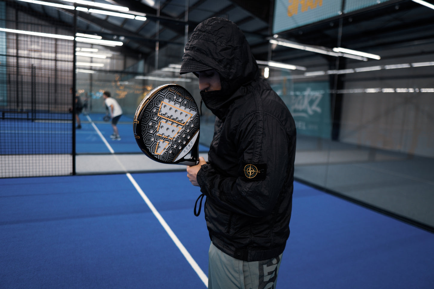 2000s Stone Island rainjacket (s/m)