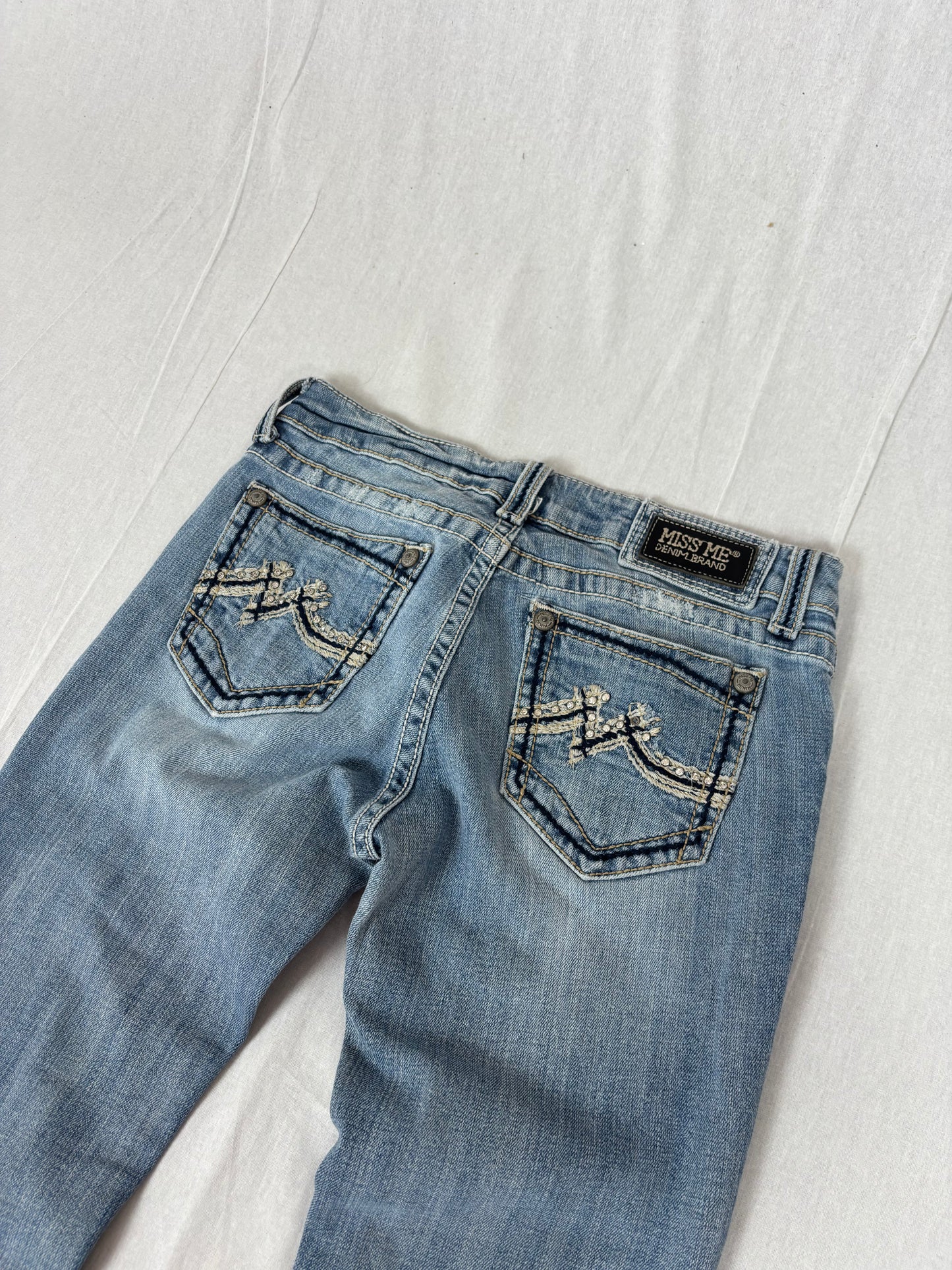 Miss me low waist bootcut denim (m Woman)