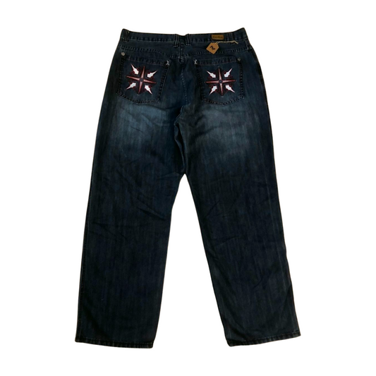 Knockout vintage baggy jeans (W40)