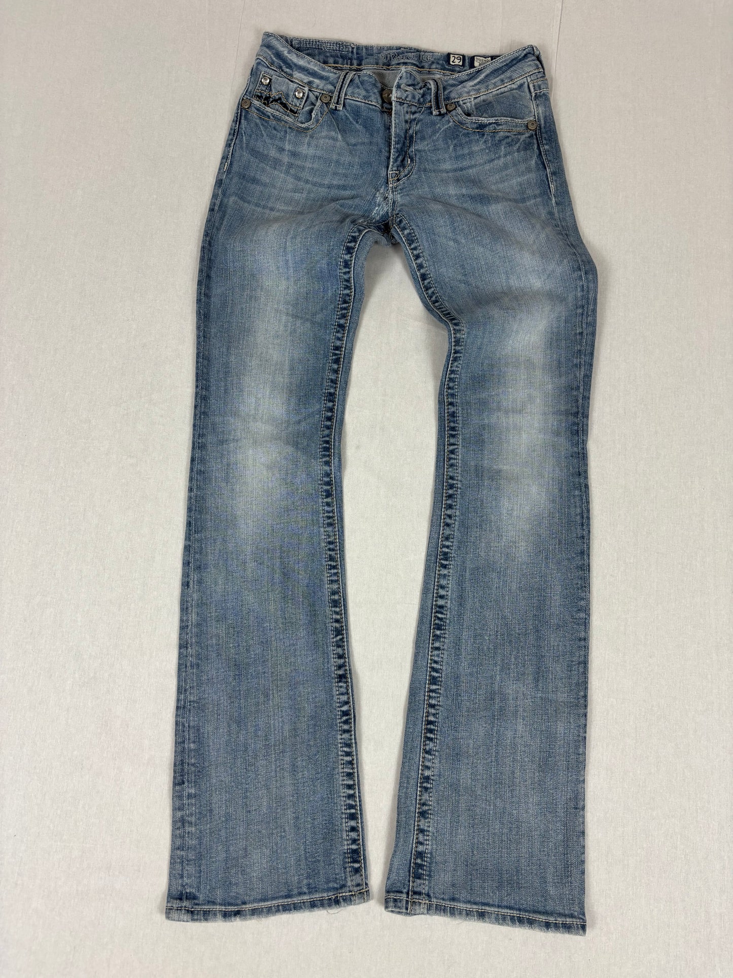 Miss me low waist bootcut denim (m Woman)