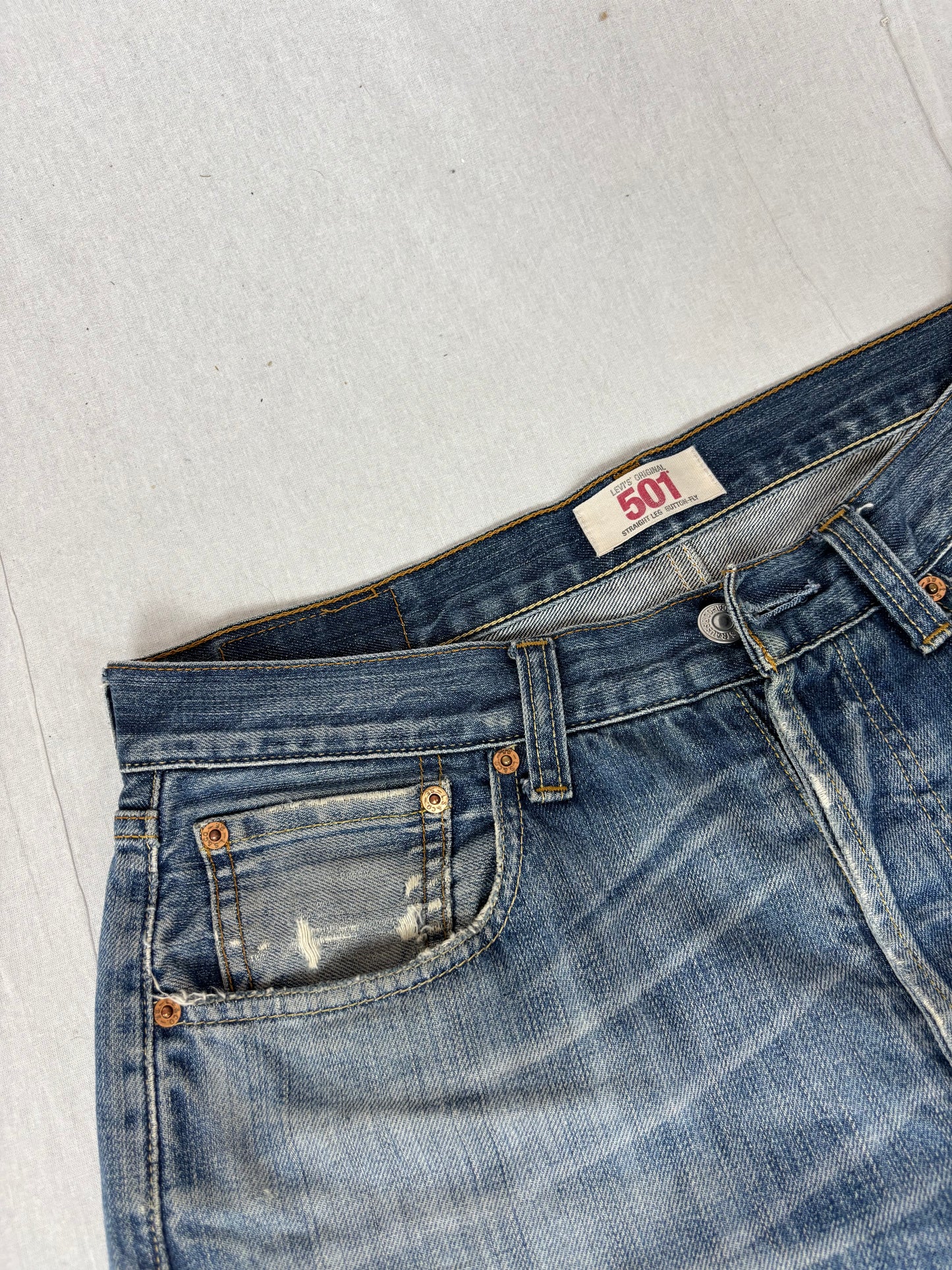 Levi’s 501 Straight leg denim (w34)