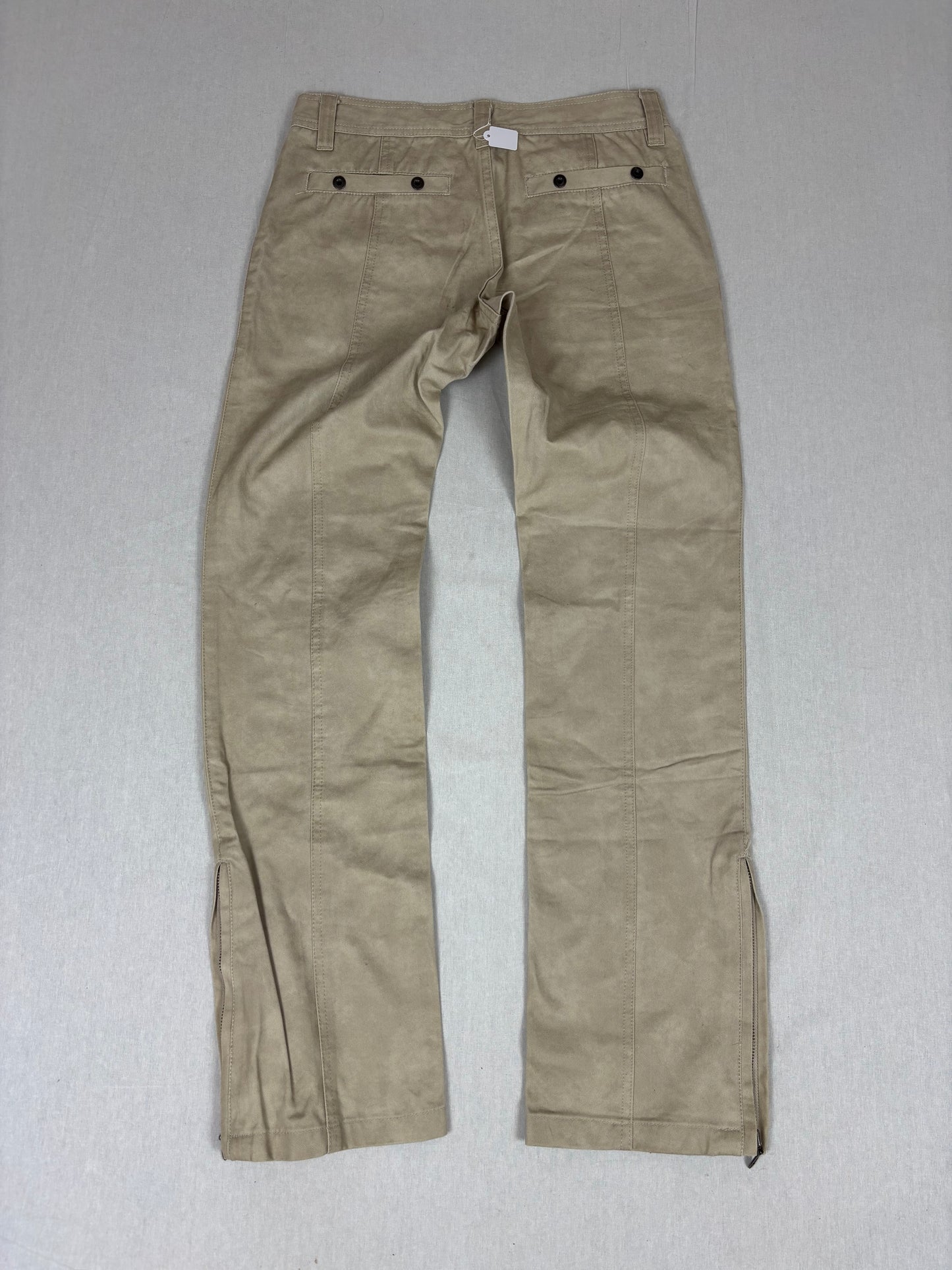 2000s 5351 Pour les Hommes Panelled bootcut pants (W28)