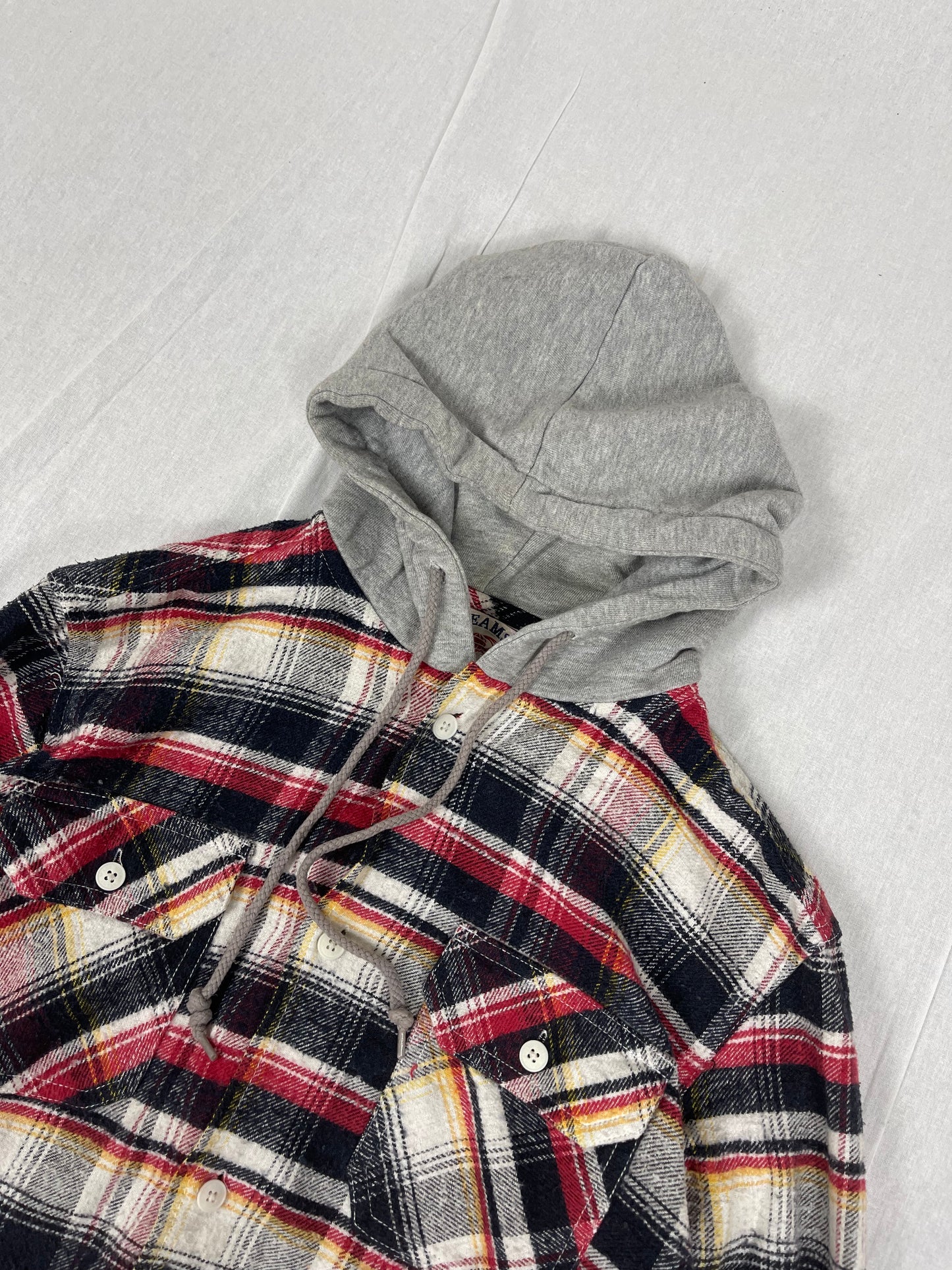 Beams flanell Hoodie (M)