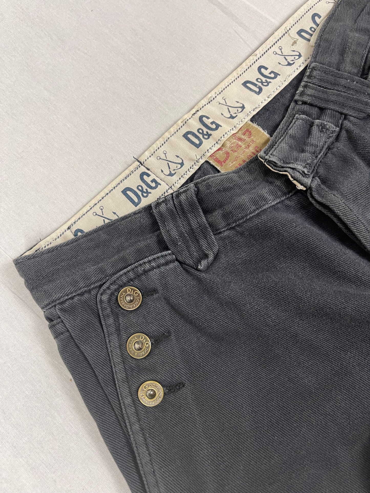 Dolce Gabbana Straight leg denim (W30)