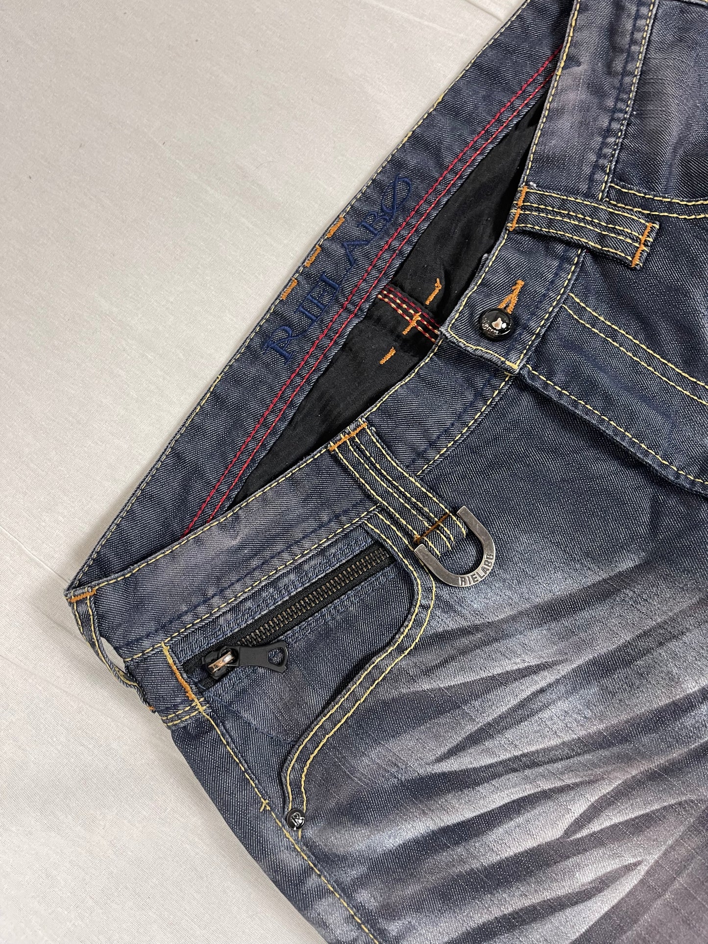 Japanese rielabo NCFM bootcut Jeans (W32/ M)