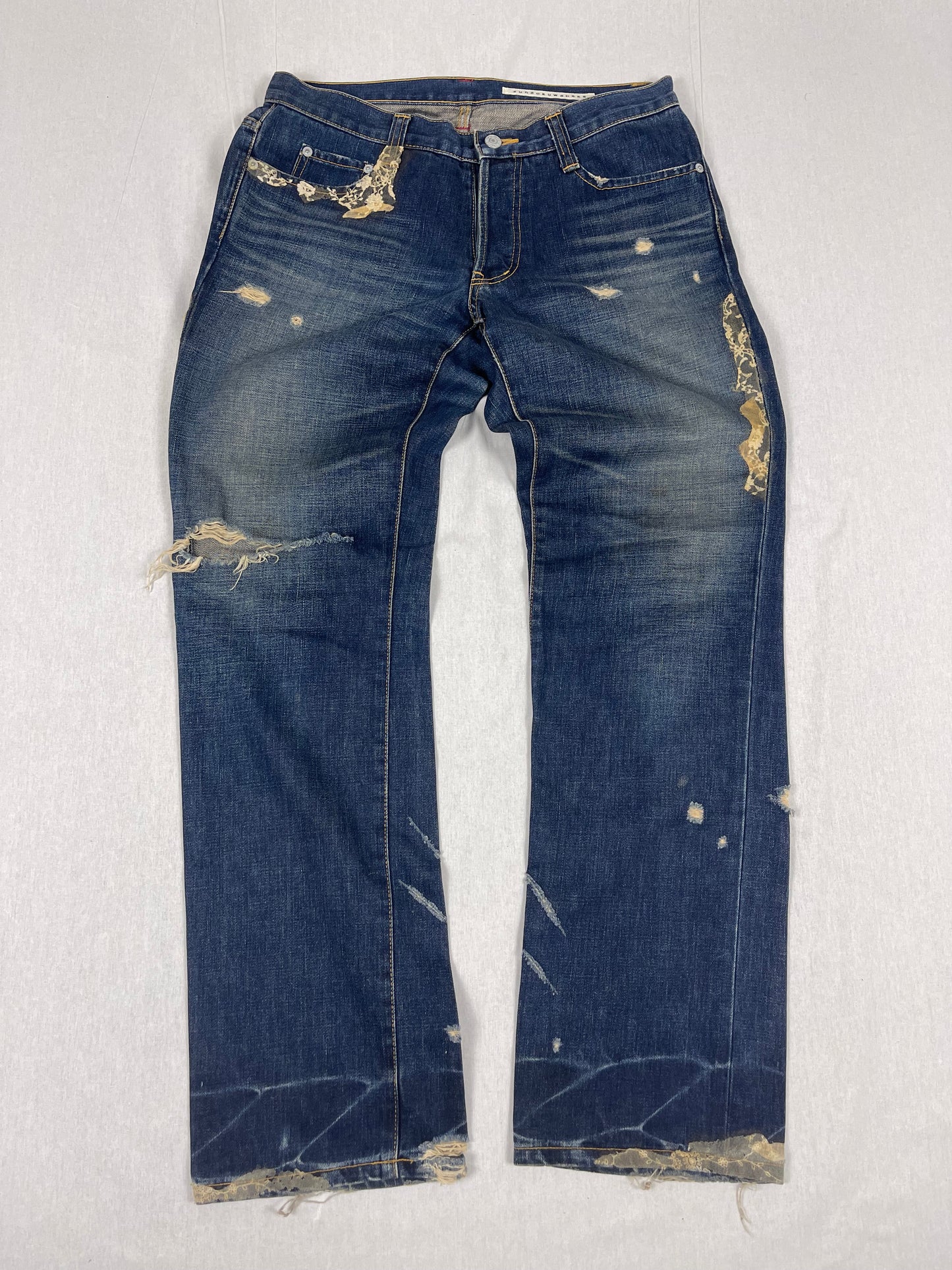 Sunaokuwahara distressed denim (W30/ M)