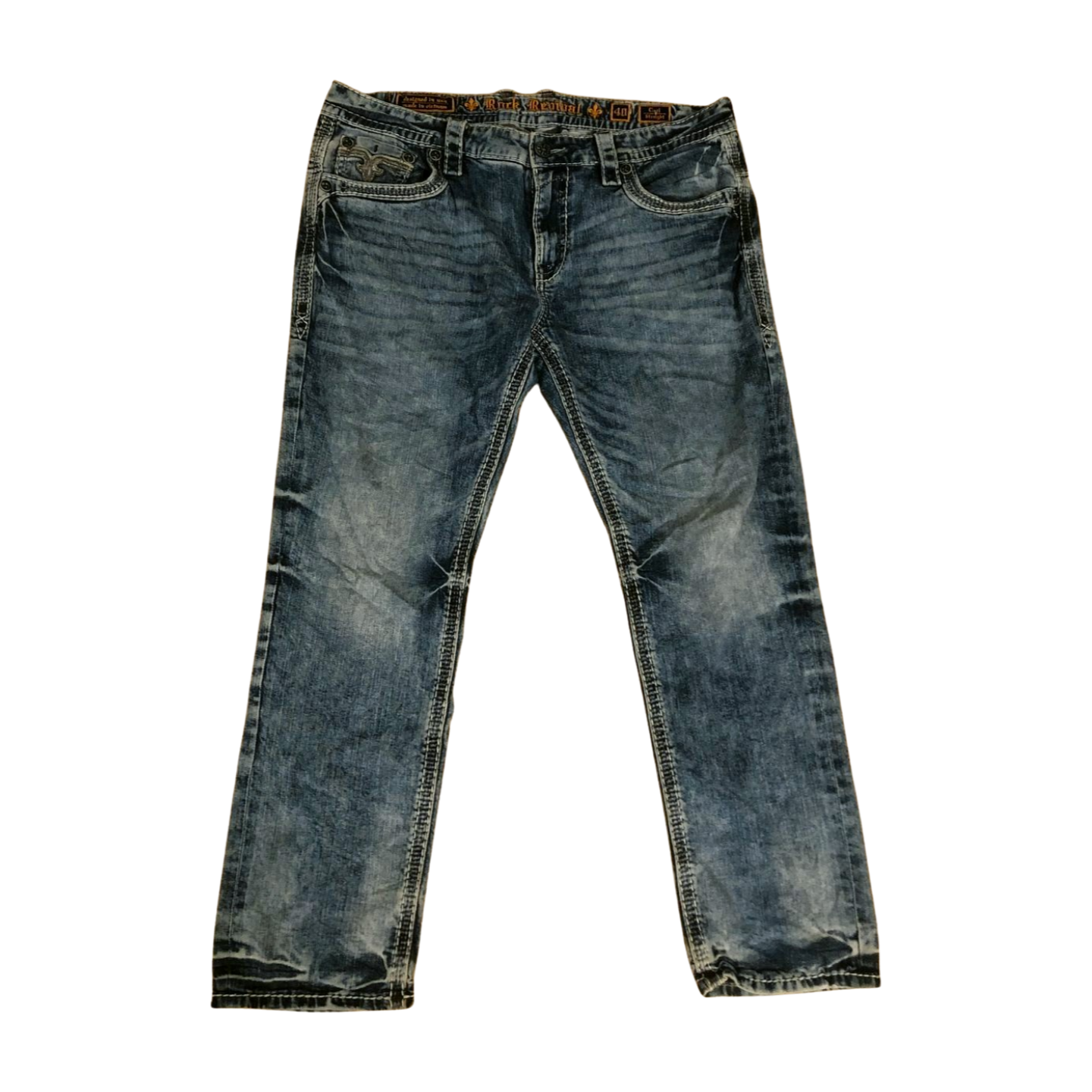 Rock revival straight jeans (W40)