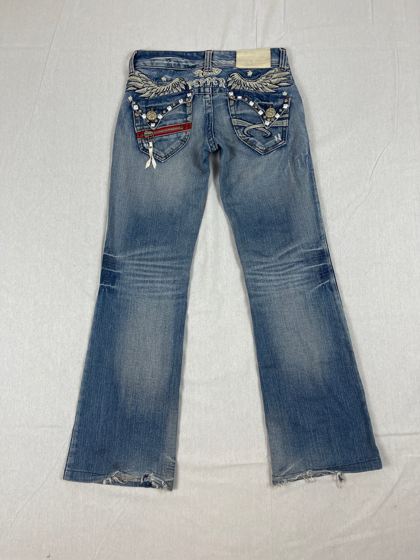Red Pepper Japanese bootcut denim