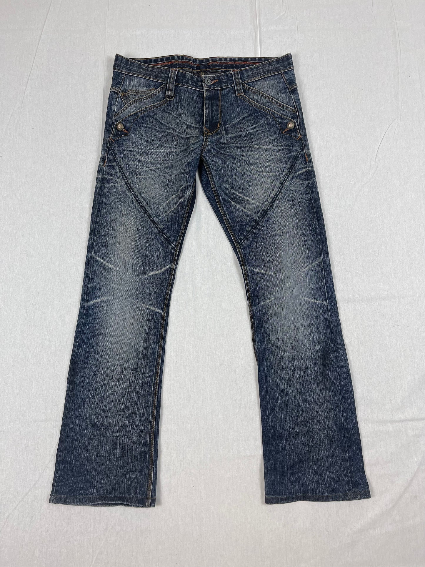 Nicole Club Japanese Straight leg denim (W32/ s-M)