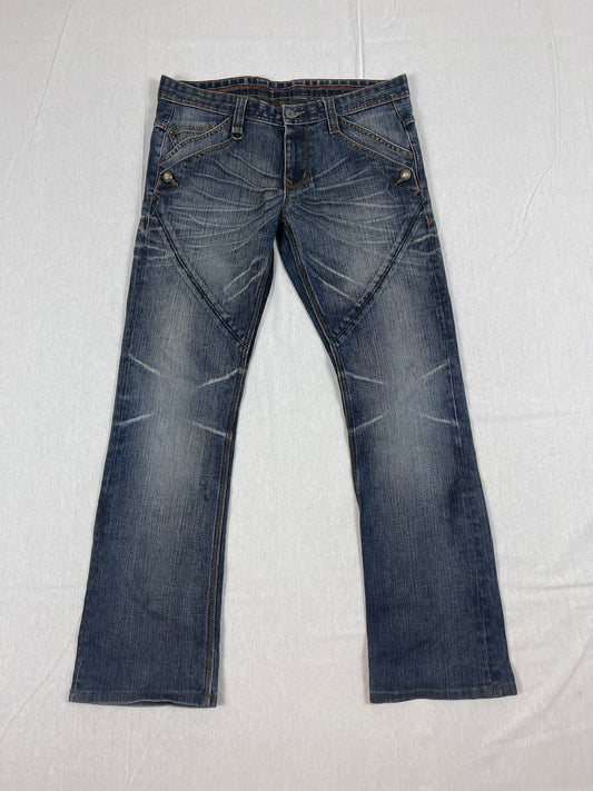 Nicole Club Japanese Straight leg denim (W32/ s-M)