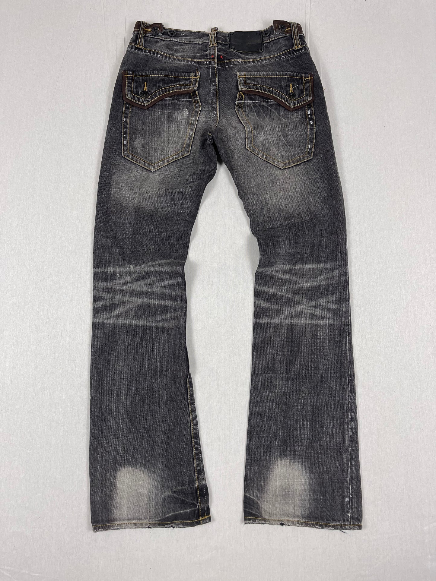 Semantic Design Multi zip bootcut denim (W32)