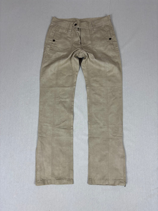 2000s 5351 Pour les Hommes Panelled bootcut pants (W28)