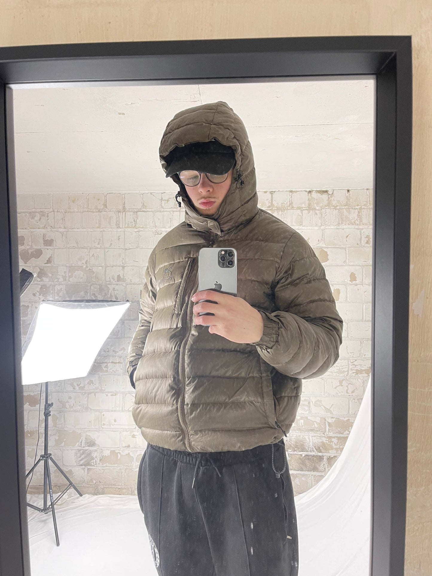 Arcteryx down Puffer (M)