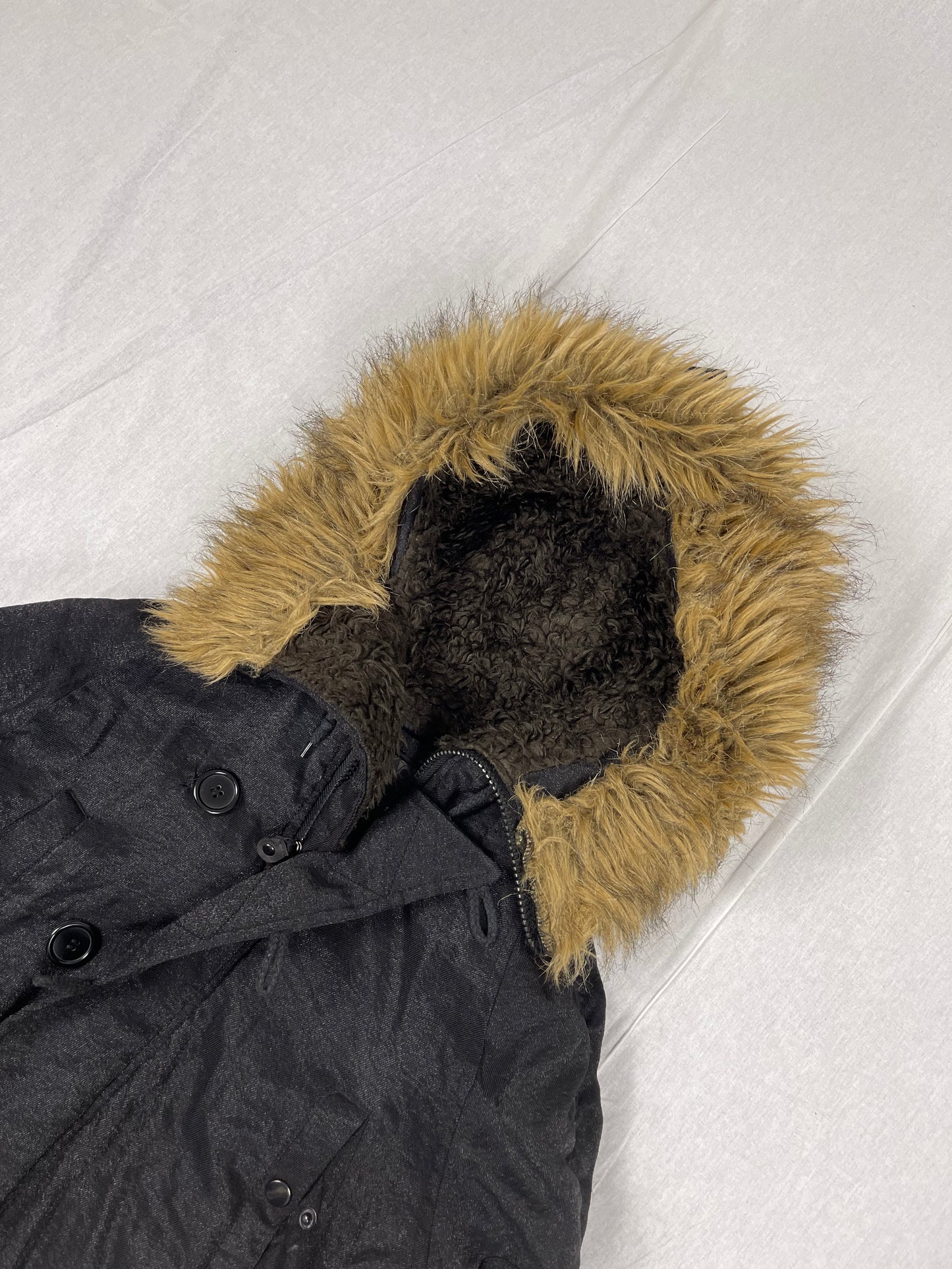 Japanese Fur hooded Jacket (s)