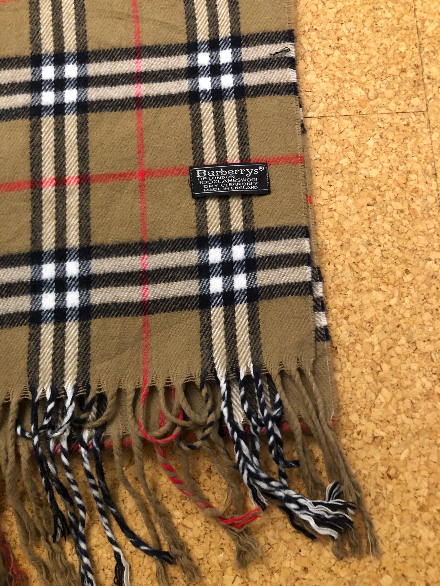 Vintage Burberry scarf