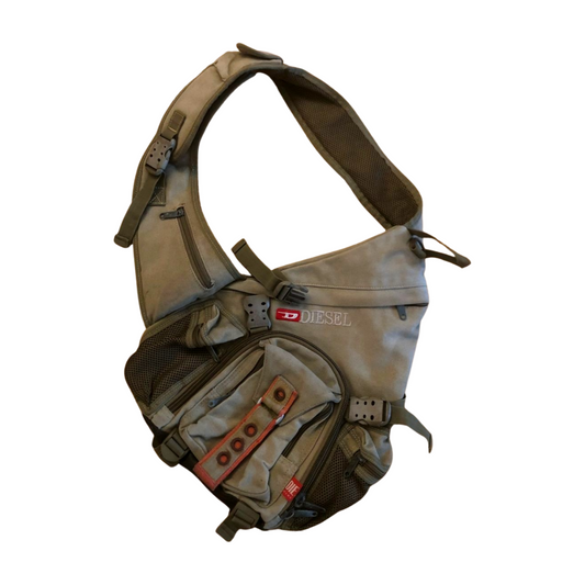 Vintage Diesel military sling bag