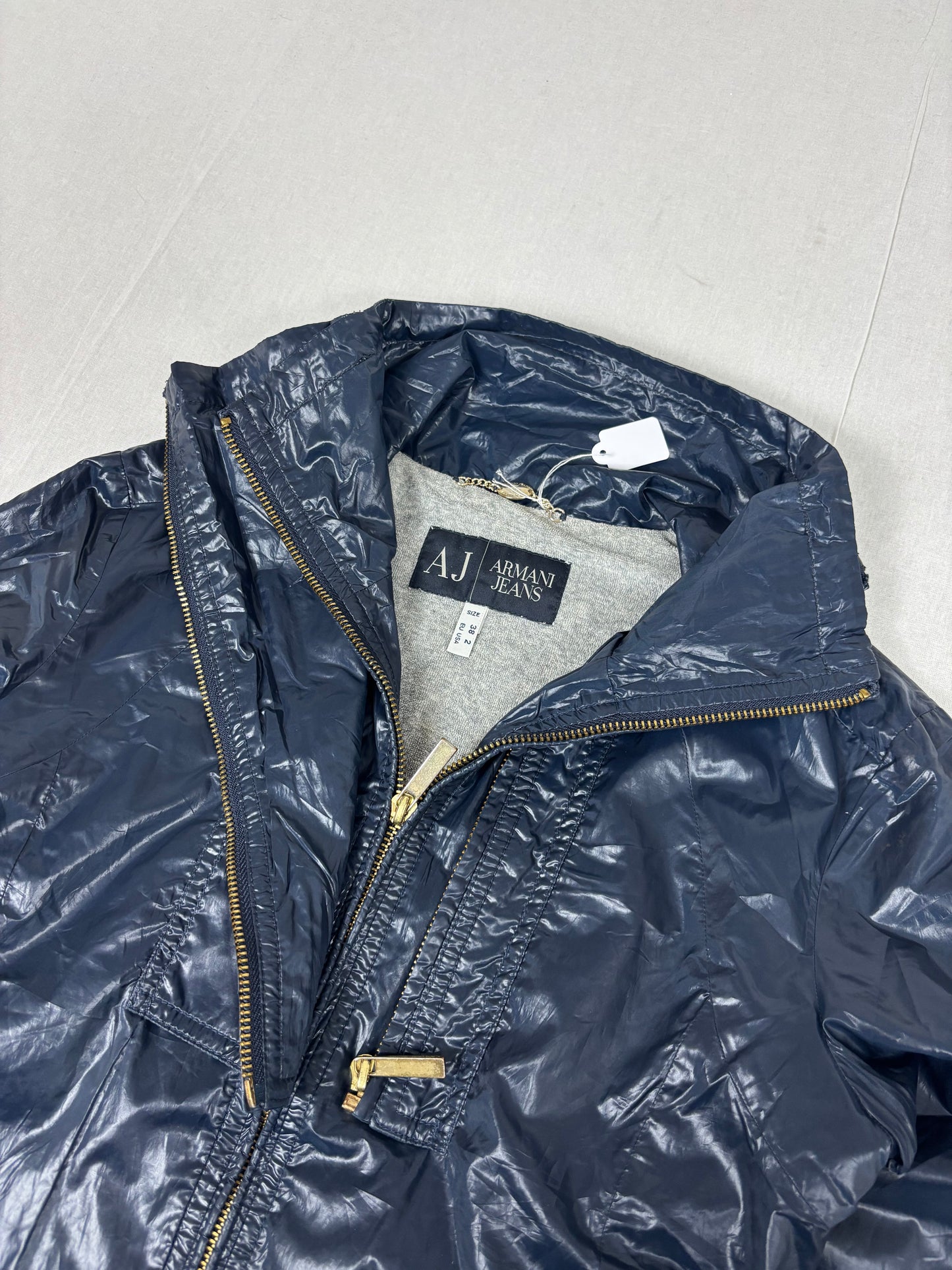 2000s Armani Jeans asymmetric Jacket (s Woman)