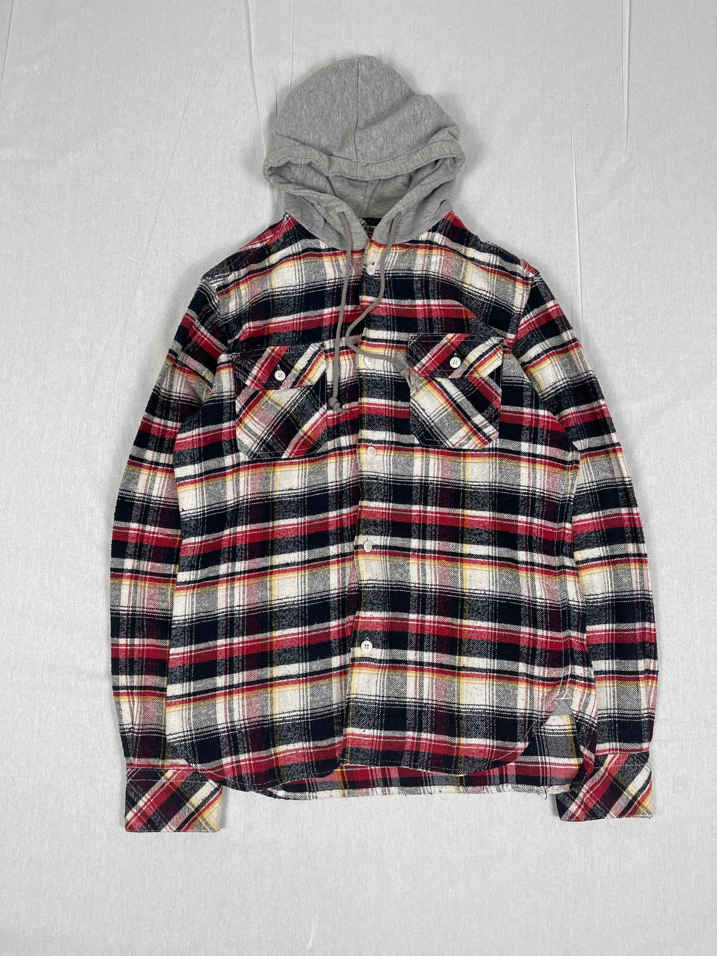 Beams flanell Hoodie (M)