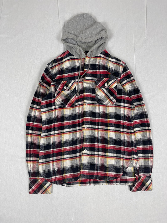 Beams flanell Hoodie (M)