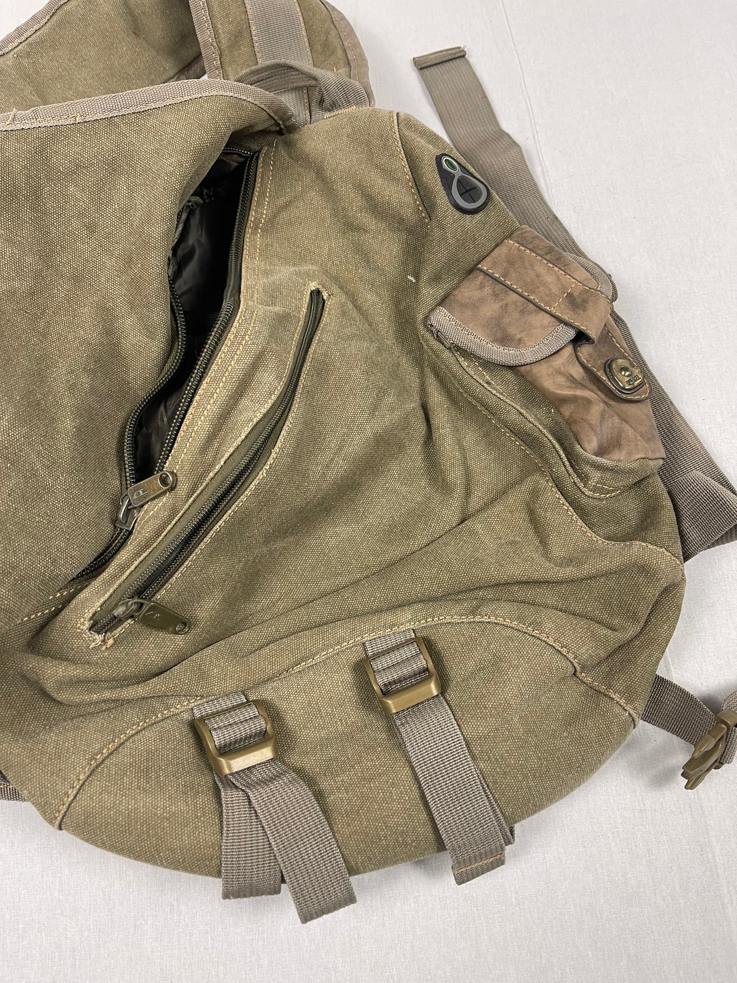 2000s Diesel Military sling bag