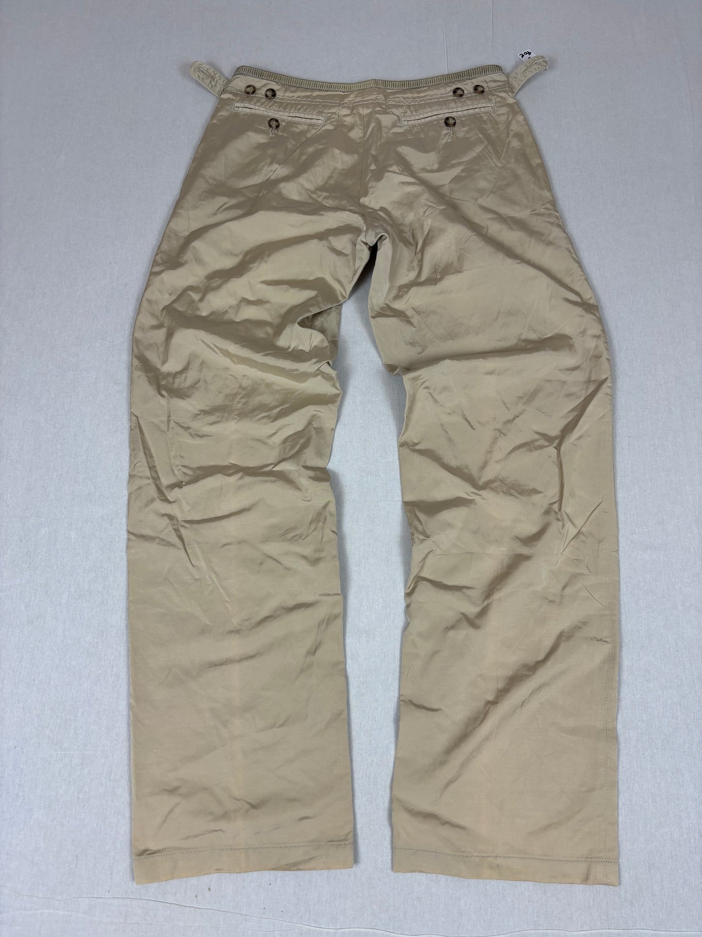 2000s Emporio Armani golden Pants (W30)