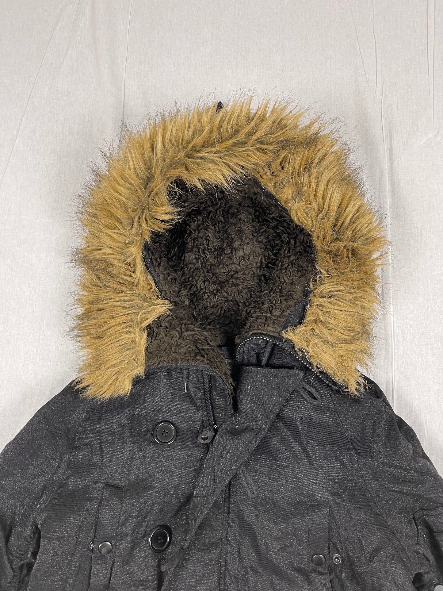 Japanese Fur hooded Jacket (s)