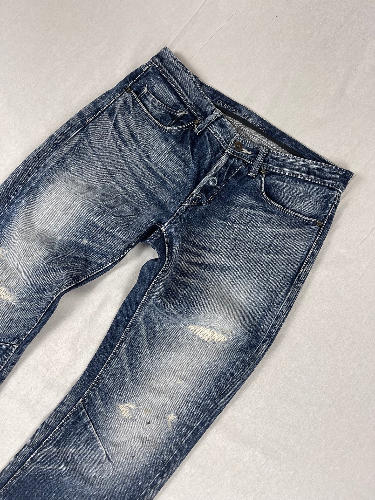 Japanese FUGA Straight leg denim Jeans (W30)