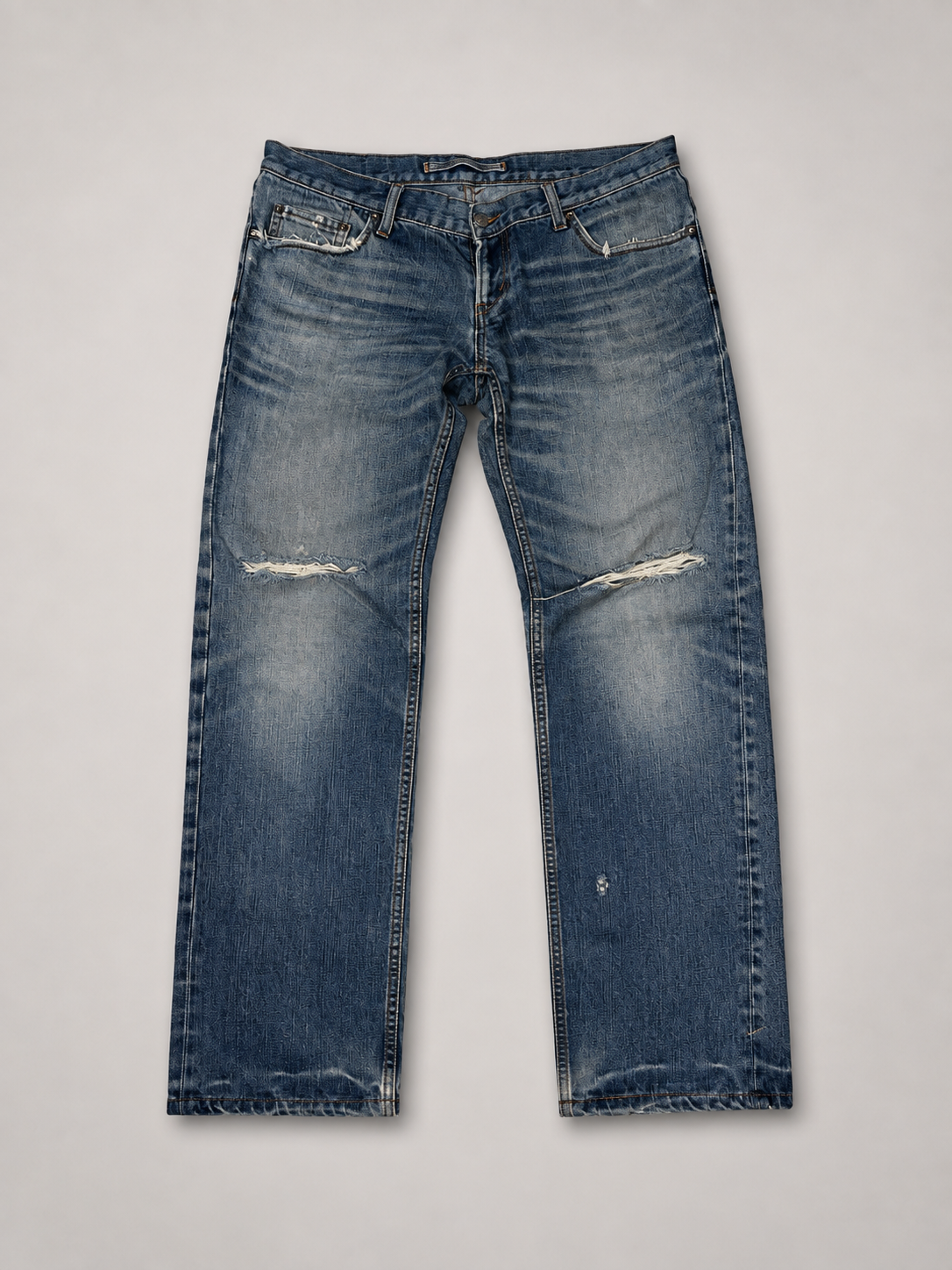 Ppfm distressed straight leg Jeans (w34)