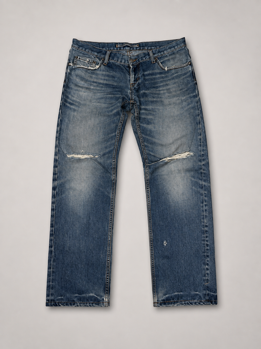 Ppfm distressed straight leg Jeans (w34)
