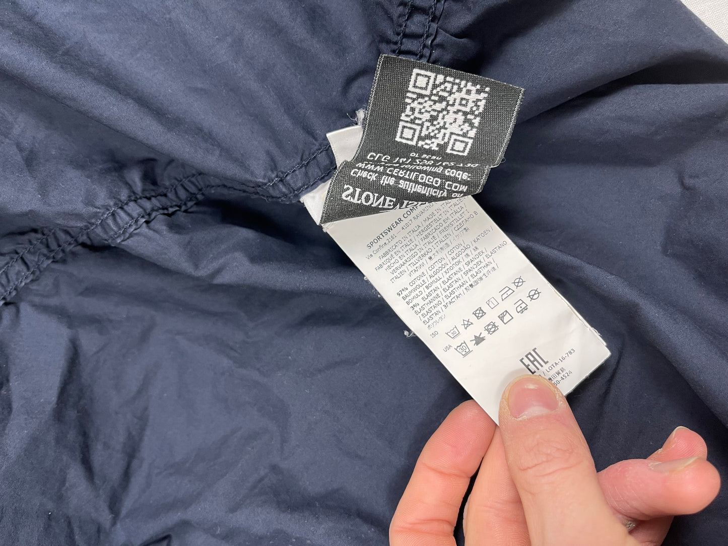 Stone Island windbreaker (L)