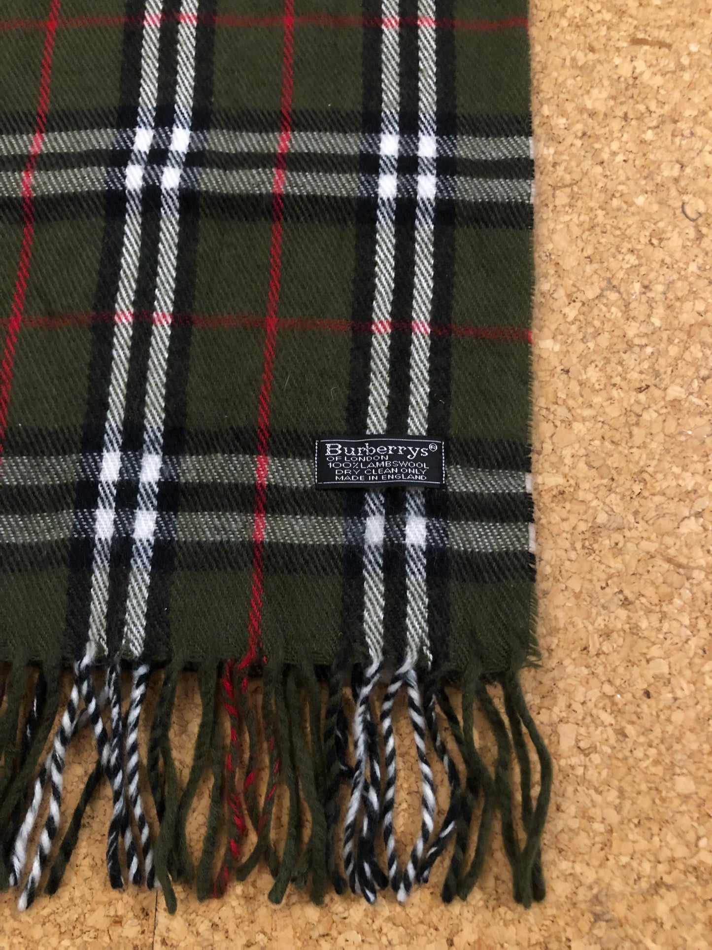 Vintage Burberry scarf