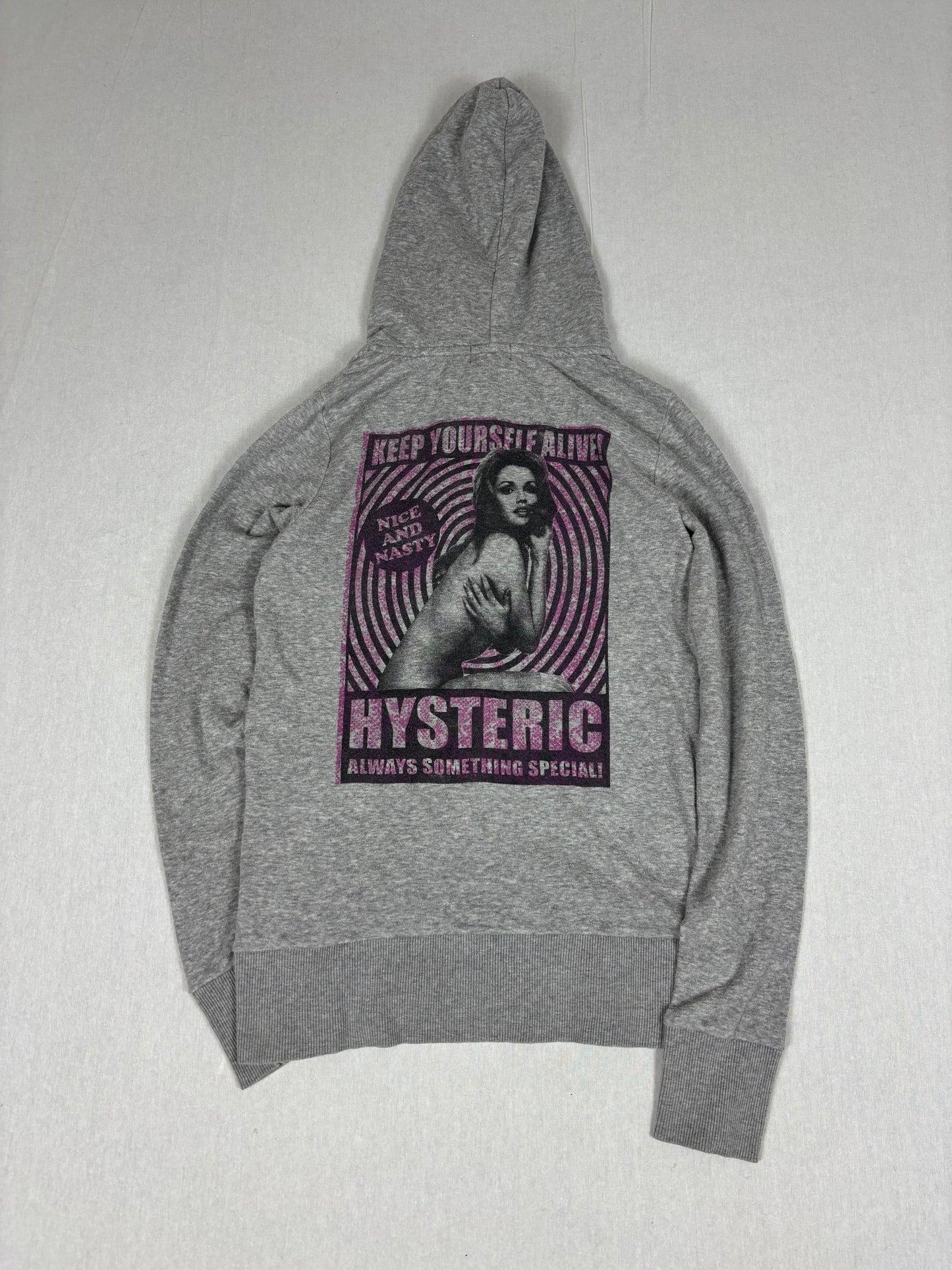2000s Hysteric Glamour Iconic Girl zip Hoodie (s)
