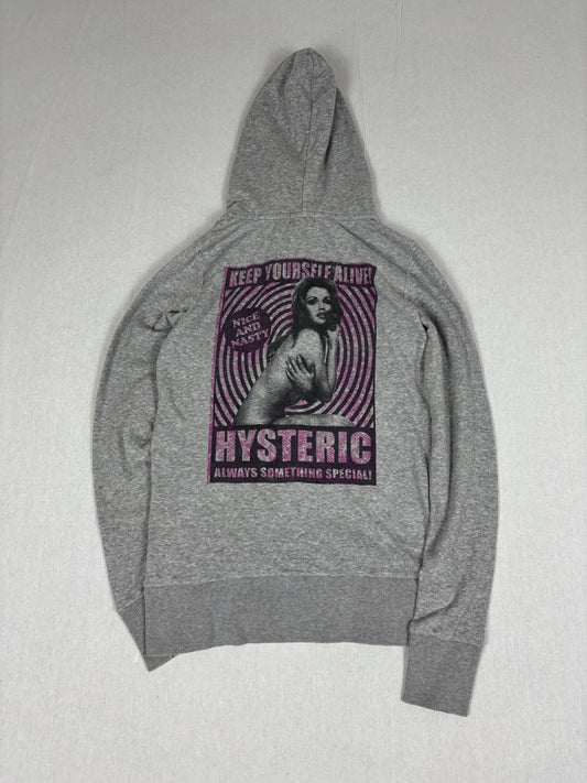 2000s Hysteric Glamour Iconic Girl zip Hoodie (s)